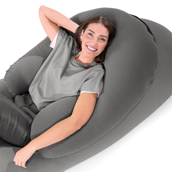 ハグクッション - むちゃのびストレッチグレー 02