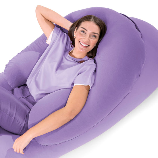 ハグクッション - むちゃのびストレッチパープル 02