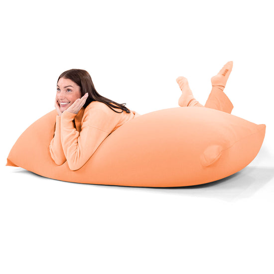 ラウンジャービーズクッション - むちゃのびストレッチコーラル 03