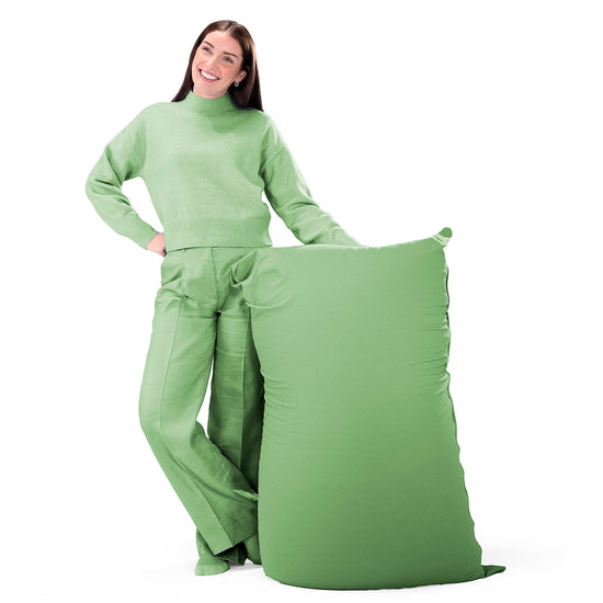 ラウンジャービーズクッション - むちゃのびストレッチライム 05