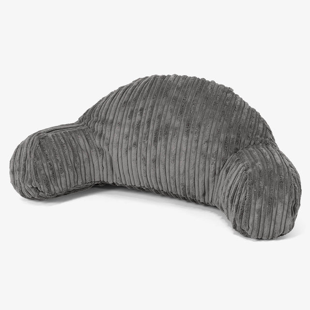 子供用背もたれクッション - クラシックコーデュロイグラファイトグレー 01