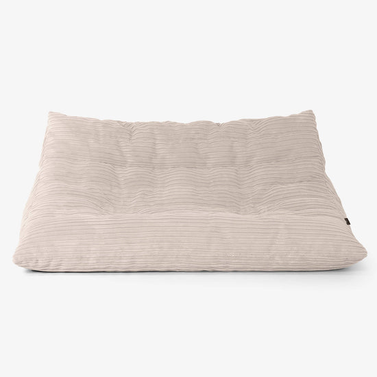 ノアフロアソファビーズクッション - クラシックコーデュロイアイボリー 01