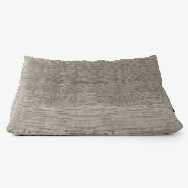 ノアフロアソファビーズクッション - クラシックコーデュロイミンク 01