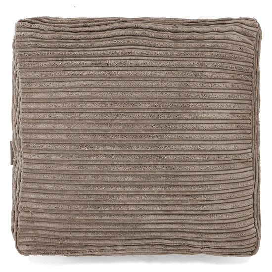 座布団フロアクッション - クラシックコーデュロイダヴテールグレー 03