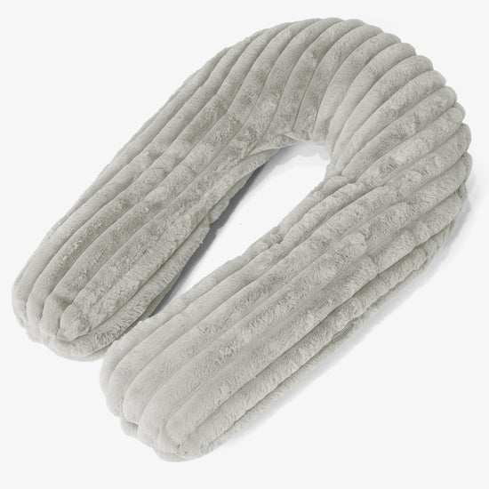 ハグピロー抱き枕 - ふわふわコーデュロイセージグリーン 01