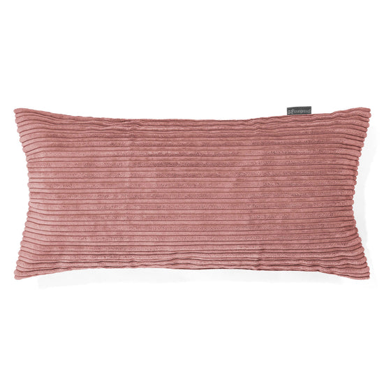 XL長方形枕クッション 40 x 70cm - クラシックコーデュロイピーチ 01