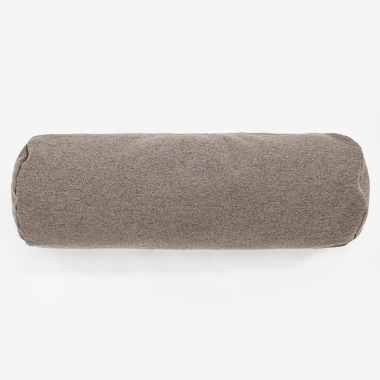 筒型ボルスタークッション 20 x 55cm - Interalliウールビスケット 02