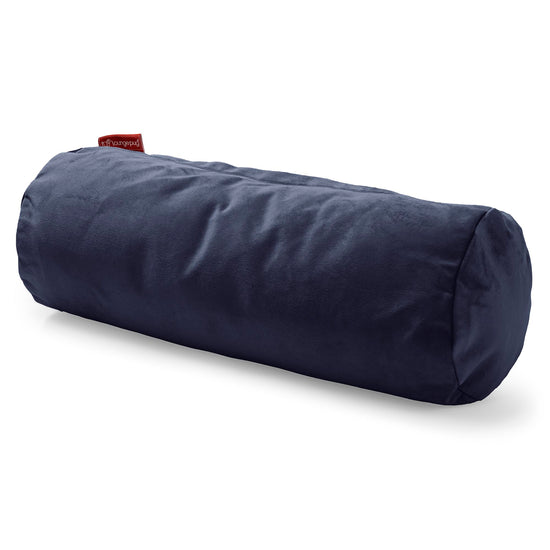 筒型ボルスタークッション 20 x 55cm - ベルベットネイビー 01