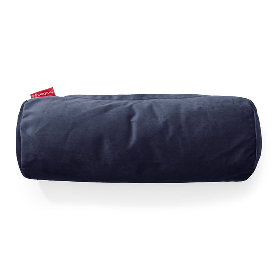筒型ボルスタークッション 20 x 55cm - ベルベットネイビー 02
