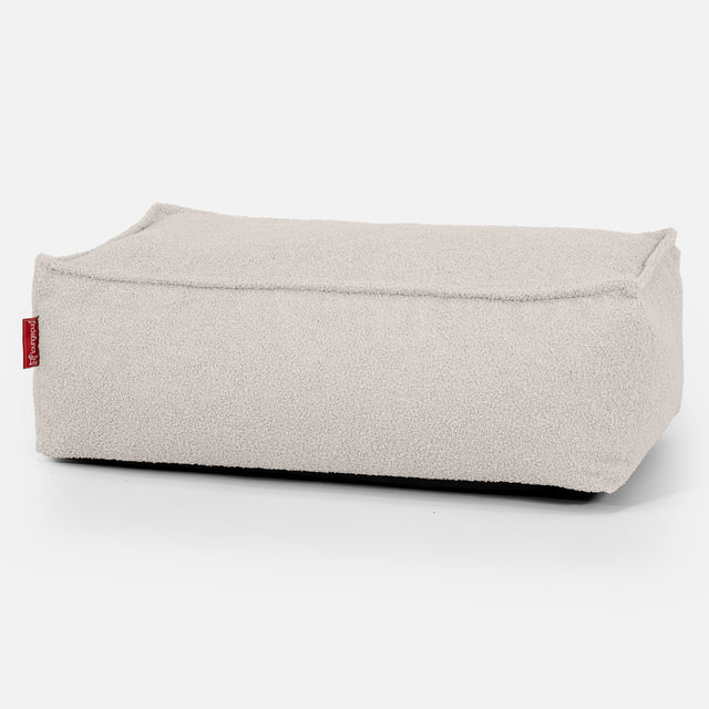 大型フットスツール - ブークレアイボリー_01