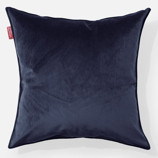 特大クッション 70 x 70cm - ベルベットネイビー 01