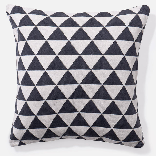 クッション 47 x 47cm - コットン100%幾何学模様 01