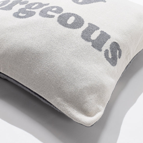 クッション 47 x 47cm - コットン100%Hey Gorgeous 04