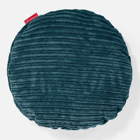 丸形ラウンドクッション 50cm - クラシックコーデュロイティール 01