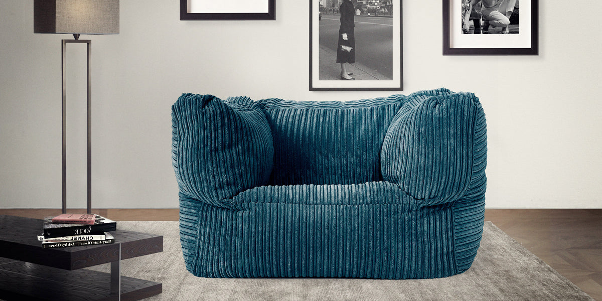 LoungePug アルバートビーズクッションアームチェア|座椅子– Lounge