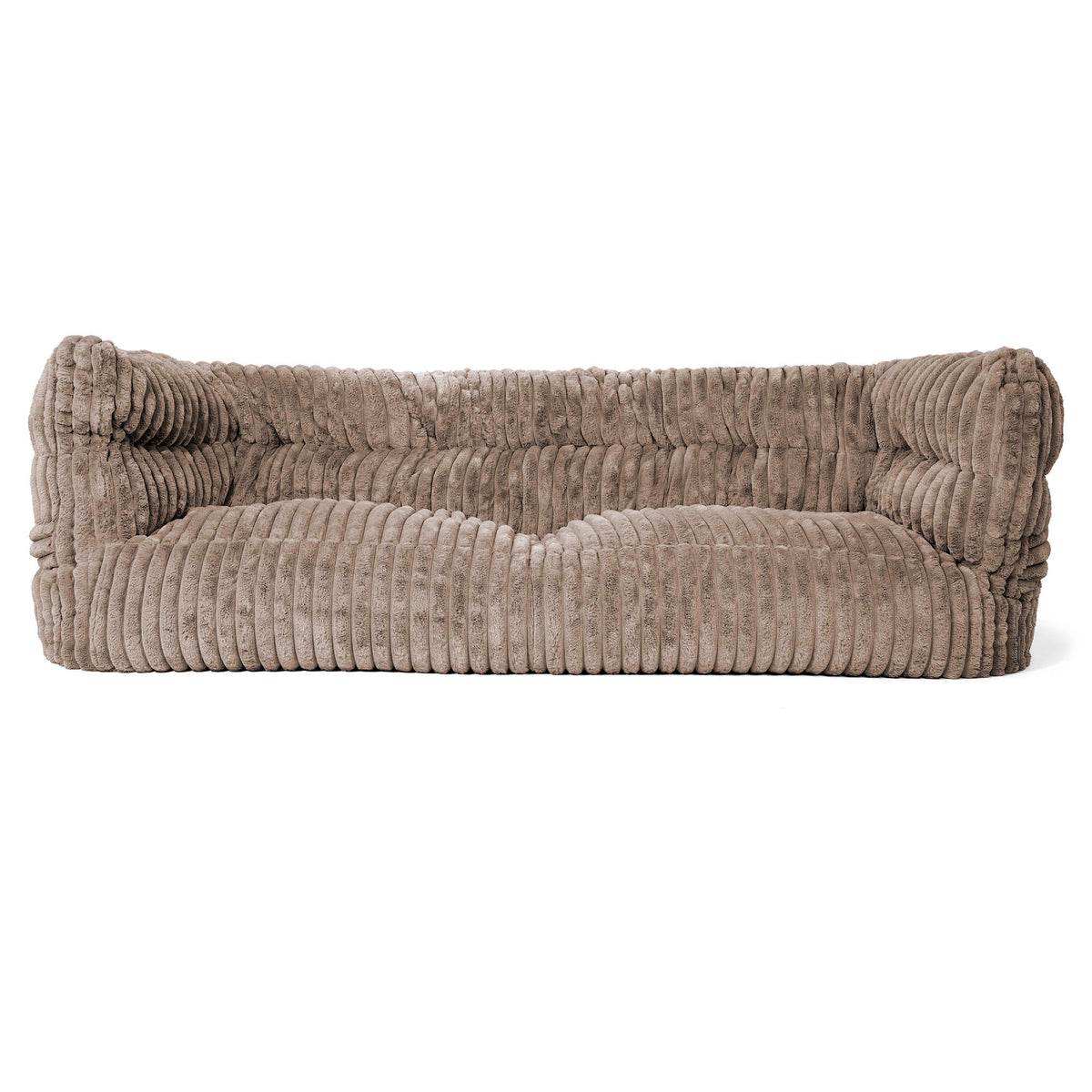 Lounge Pug 3人掛けルイスソファビーズクッション2.0 ふわふわ
