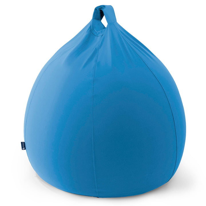 バルーンビーズクッションチェア - むちゃのびストレッチブルー 01