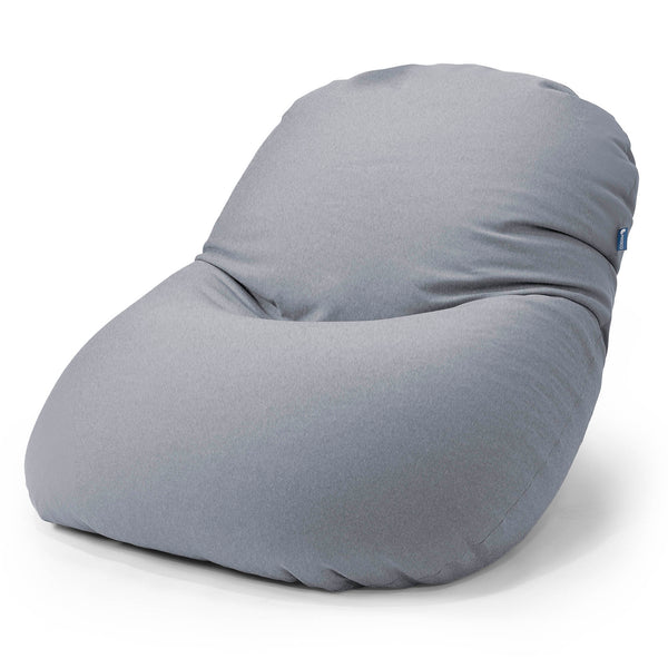 グランデXL大型ビーズクッション - マシュマロストレッチグラファイト 04