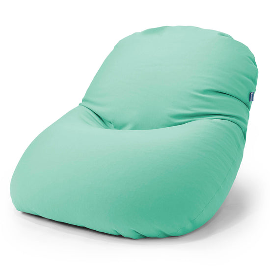 グランデXL大型ビーズクッション - マシュマロストレッチライトグリーン 01