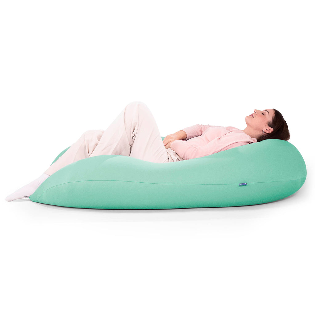 グリーンビーズクッション tetra grande KOKE ビーズクッション ビッグサイズ -京都の寝具