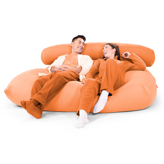 特大筒型ボルスタークッション - むちゃのびストレッチコーラル 03