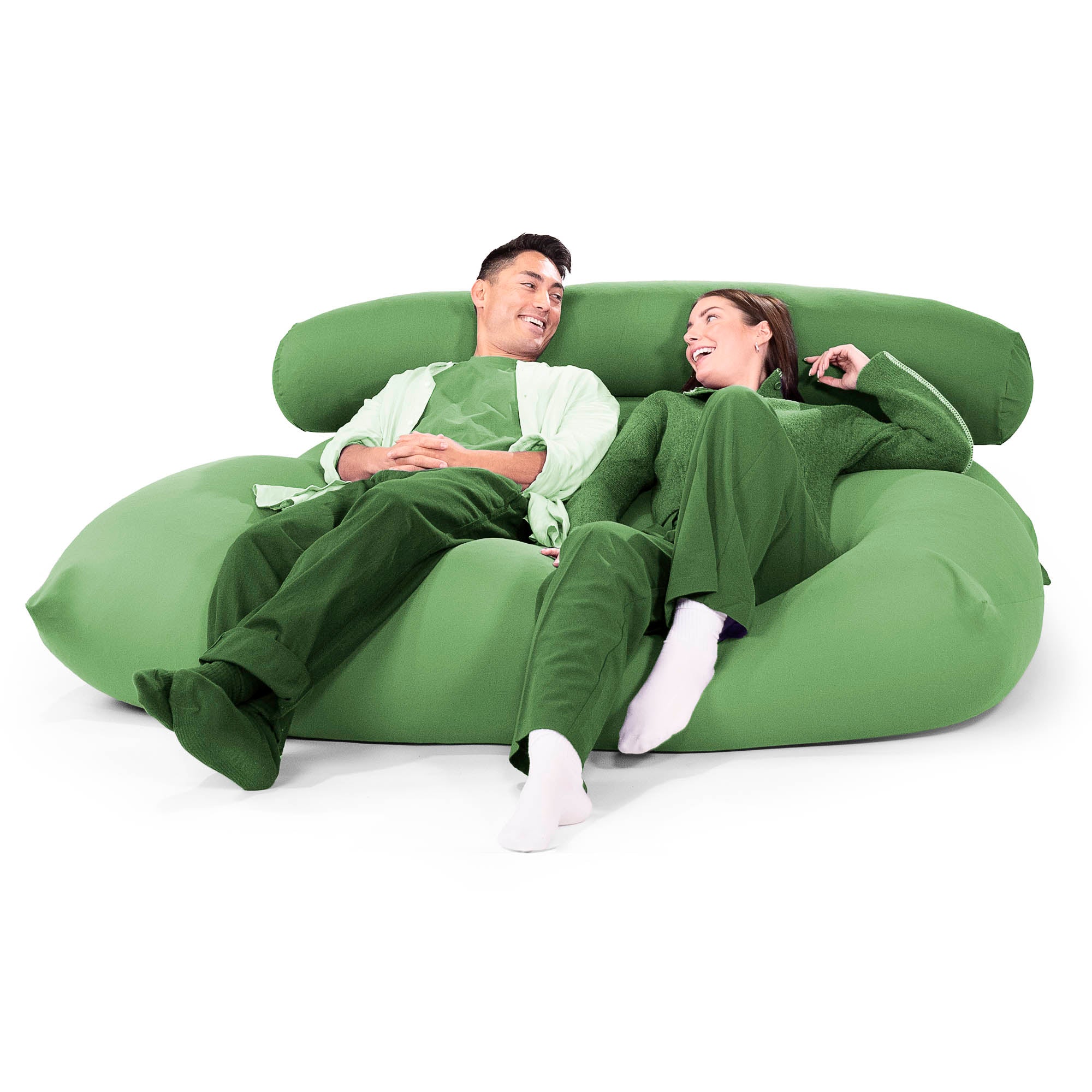 特大筒型ボルスタークッション:ライム/むちゃのびストレッチ– Lounge