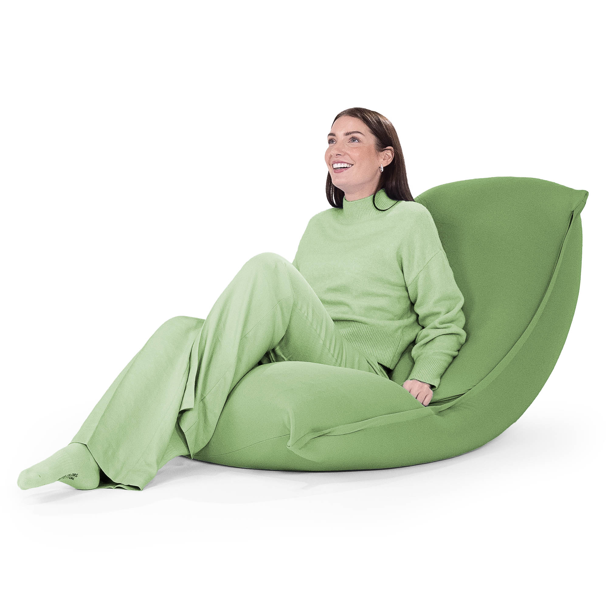 ラウンジャービーズクッション:コーラル/むちゃのびストレッチ– Lounge