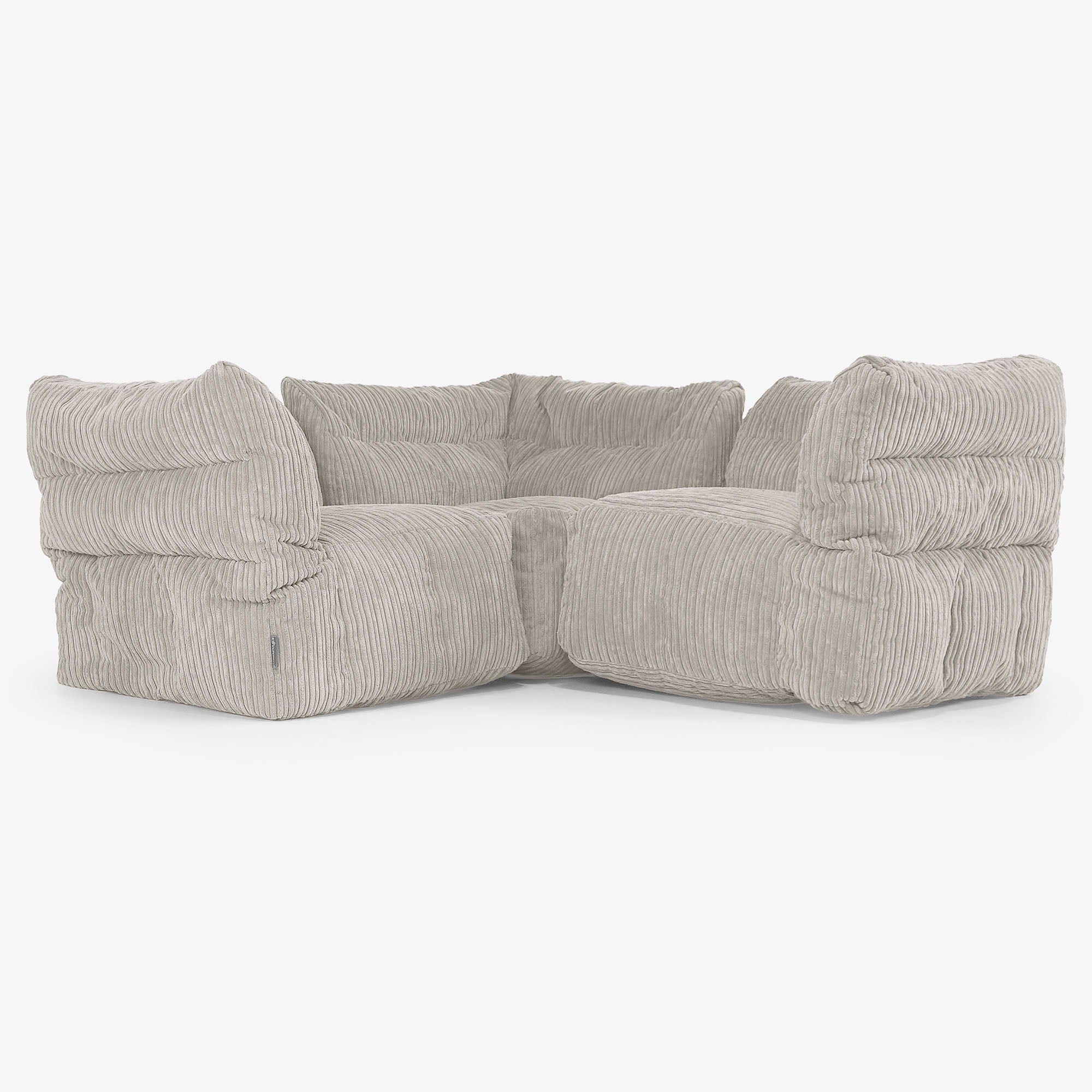 Lounge Pug 3人掛けモジュールコーナーソファセット - クラシック