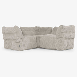 Lounge Pug 3人掛けモジュールコーナーソファセット - クラシック 