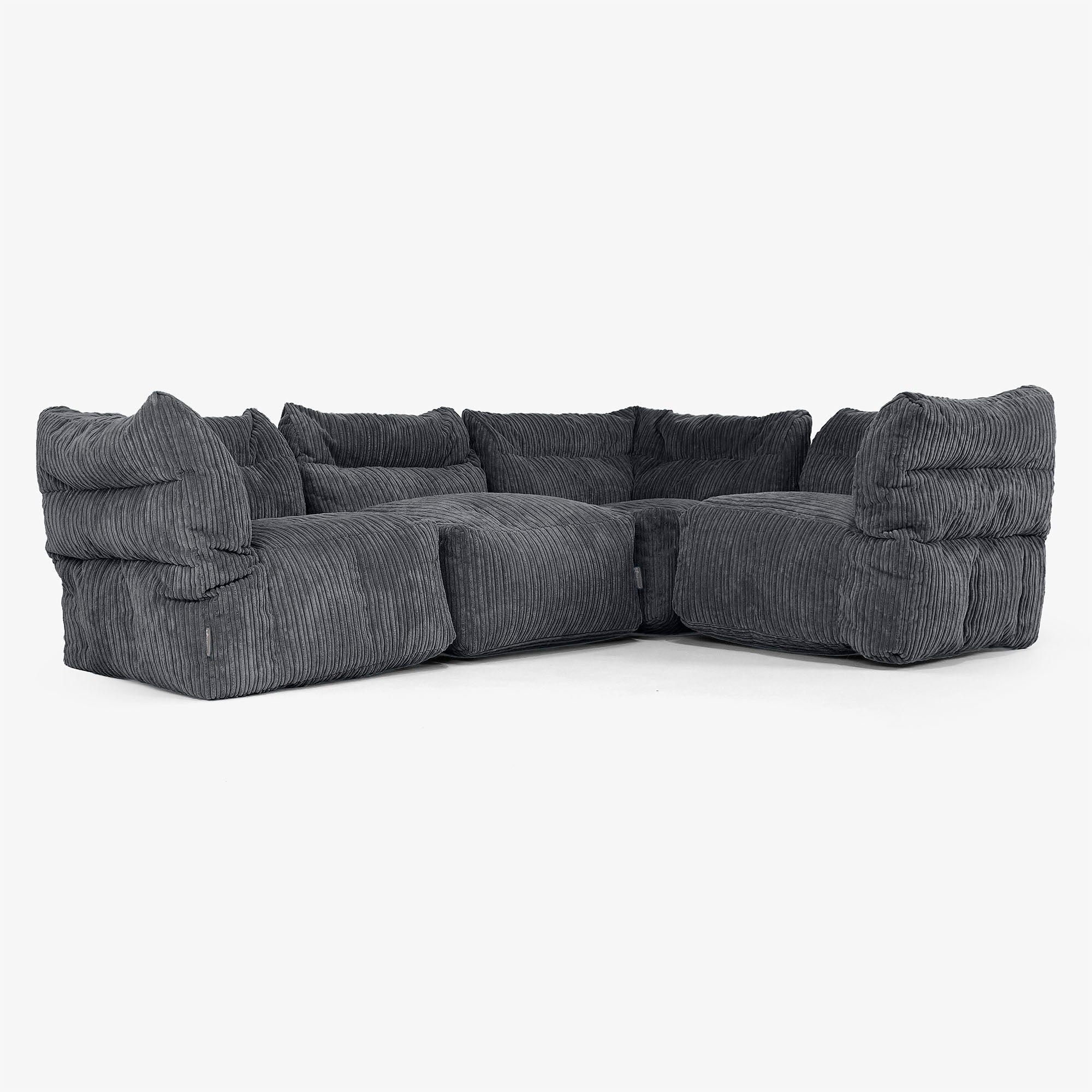 Lounge Pug 4人掛けモジュールコーナーソファセット - クラシック