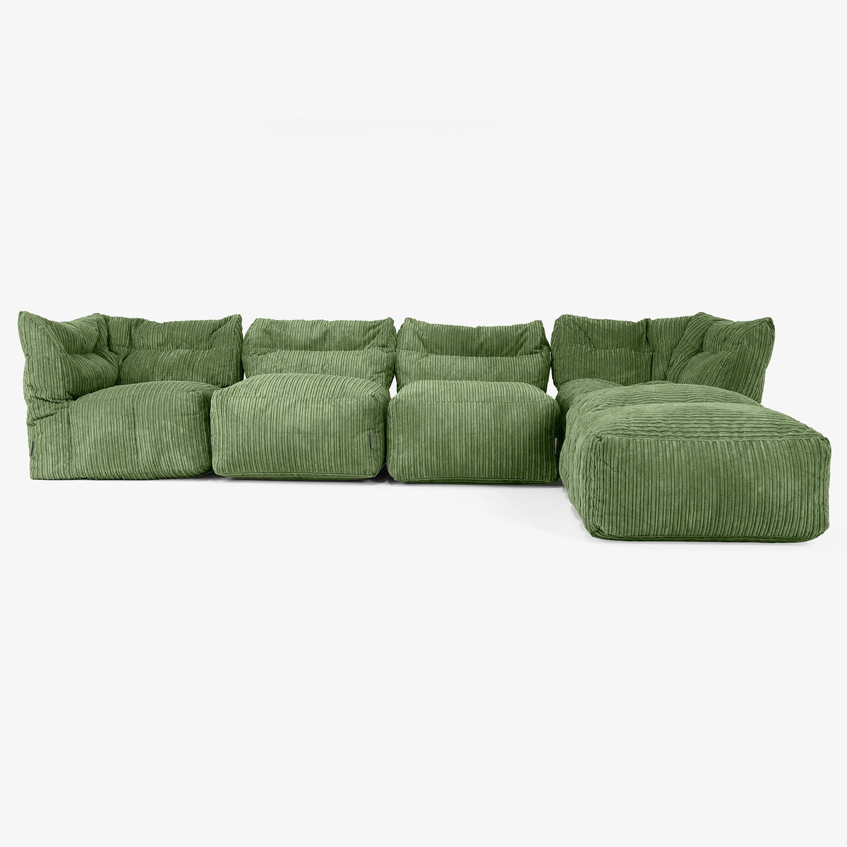 Lounge Pug 4人掛けモジュールカウチソファ セット - クラシック