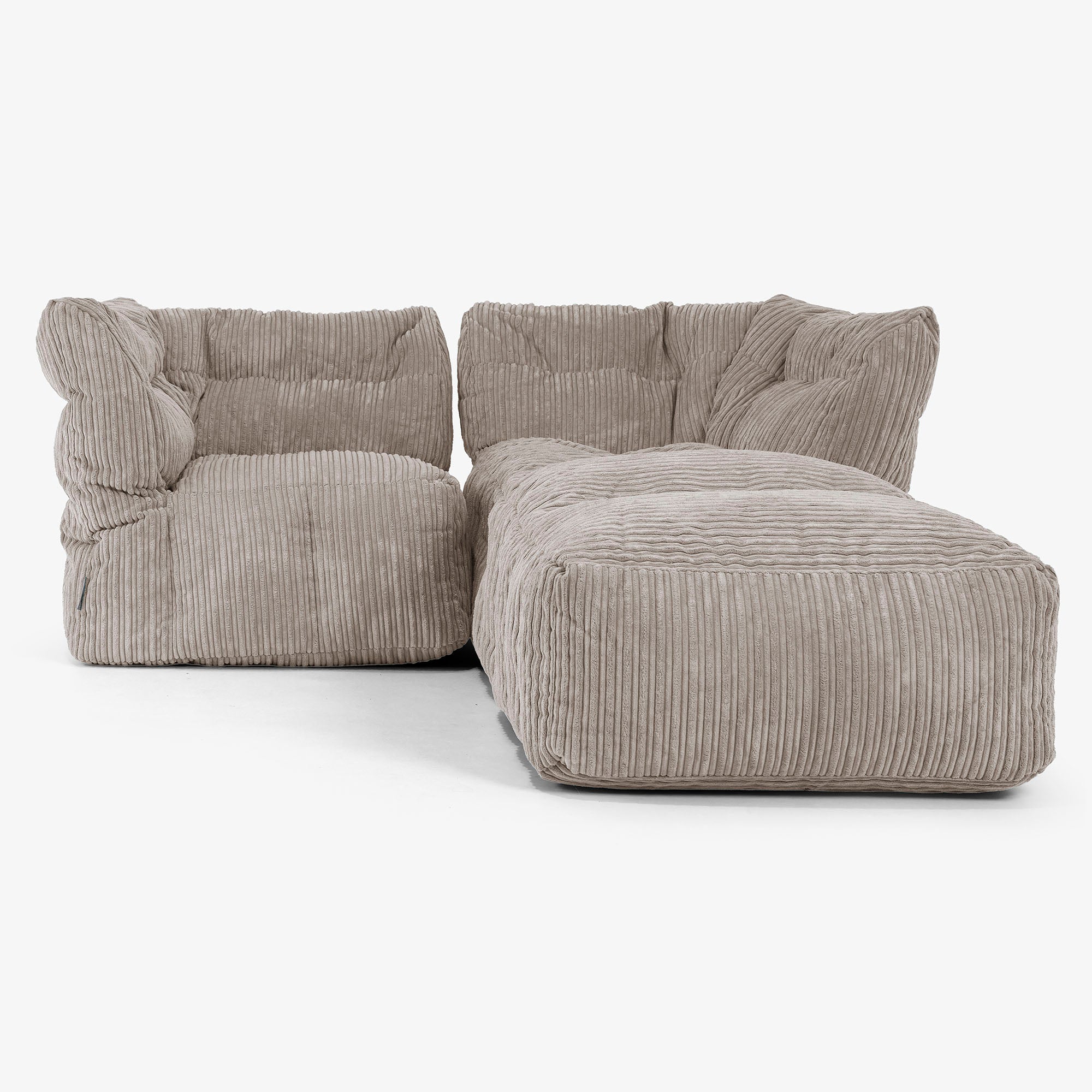 Lounge Pug 2人掛けモジュールカウチソファ セット - クラシック