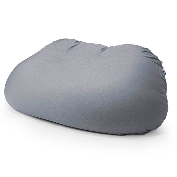 ベンティXXL特大ビーズクッション - マシュマロストレッチグラファイト 07
