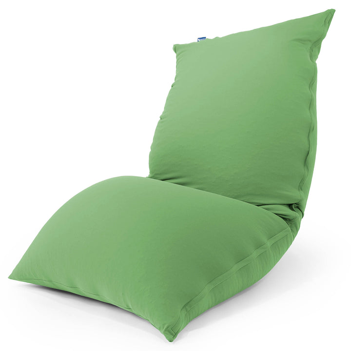 XL ラウンジャービーズクッション - むちゃのびストレッチライム 01