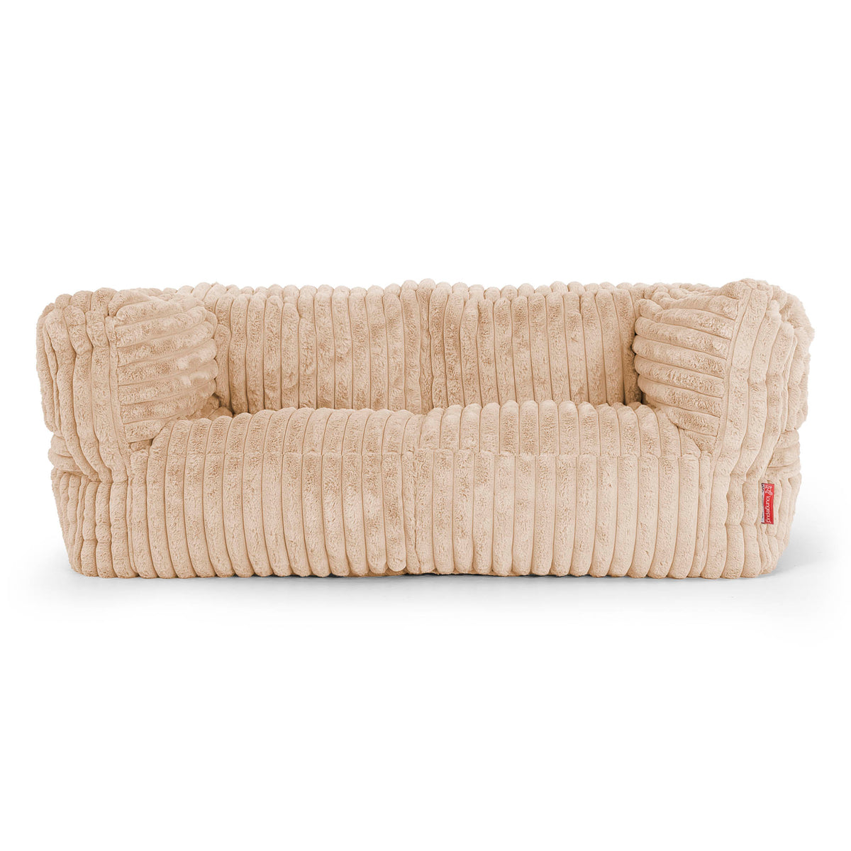 【美品】lounge pug 2人掛けソファ　クラシックコーデュロイミンク 美品】lounge pug 2人掛けソファ クラシックコーデュロイミンク