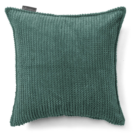 クッションカバー 47 x 47cm - ポンポンモスグリーン 01