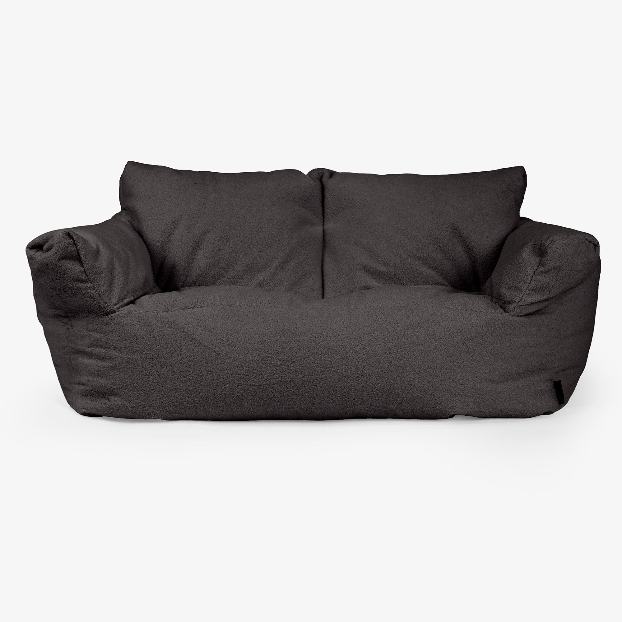 ジョセフィンソファビーズクッション - クラシックコーデュロイブラック lounge-pug-josephine-bean-bag-