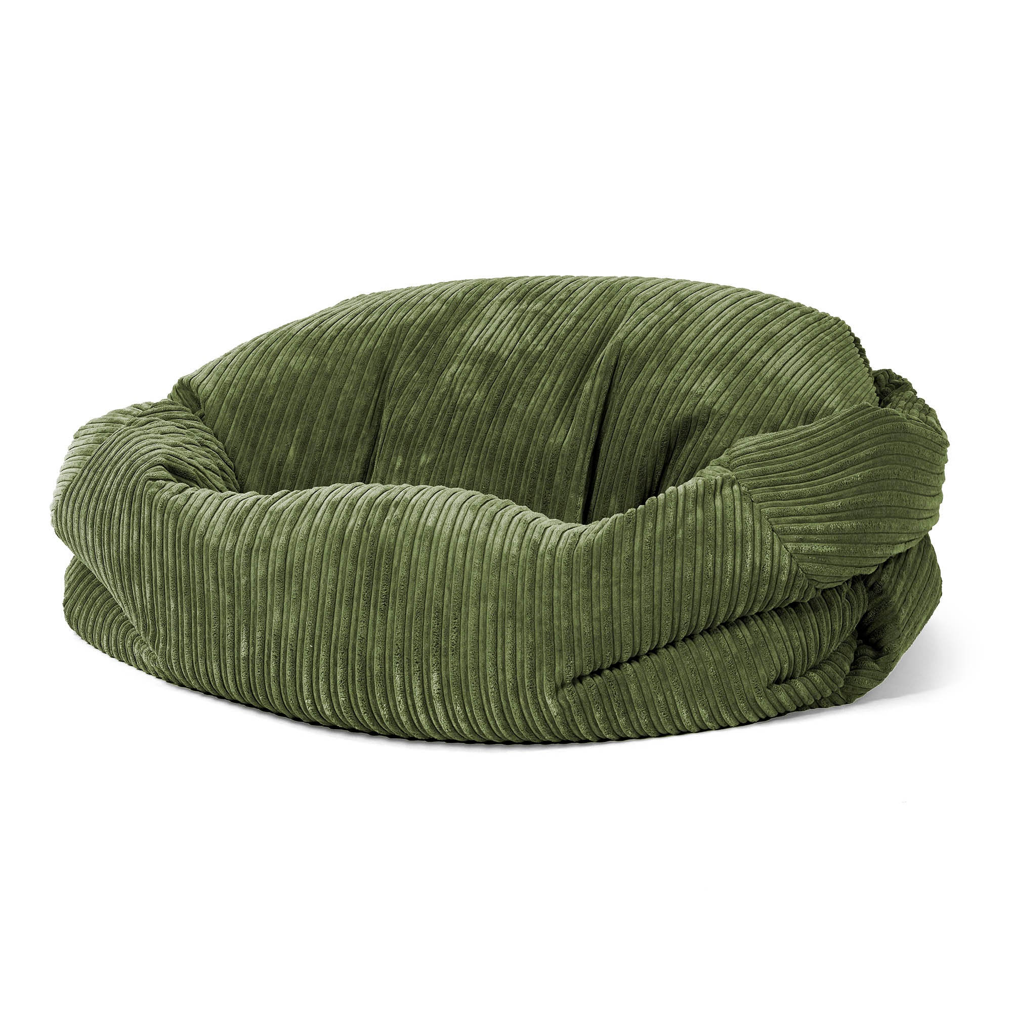 【美品】lounge pug ソファ　ビーズ　2人掛け　グリーン　オッドマン　緑 LoungePug ジョセフィンビーズソファ-クラシックコーデュロイ