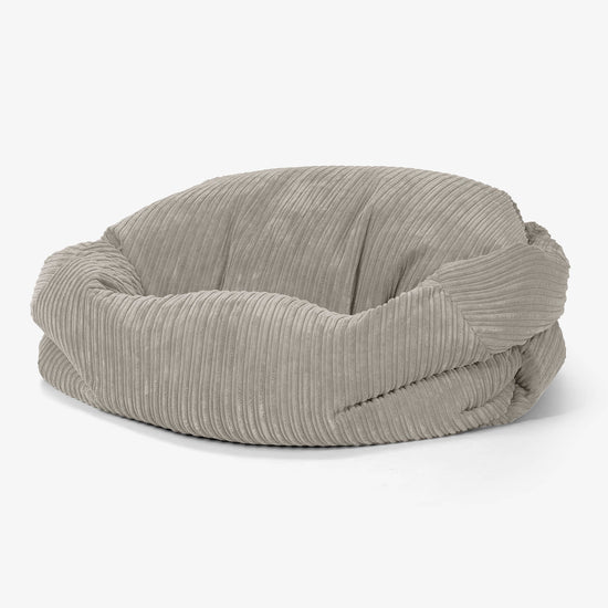 サビーンソファビーズクッション - クラシックコーデュロイミンク 01