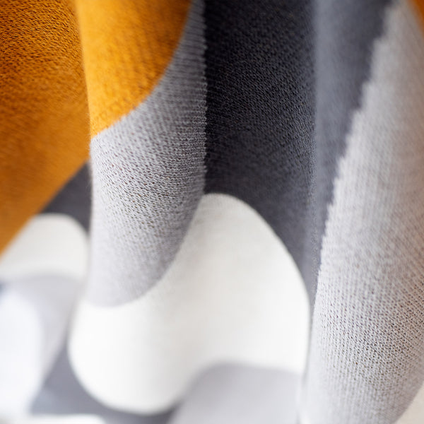 ひざ掛け/ブランケット - ニットプリズム Fabric Close-up Image