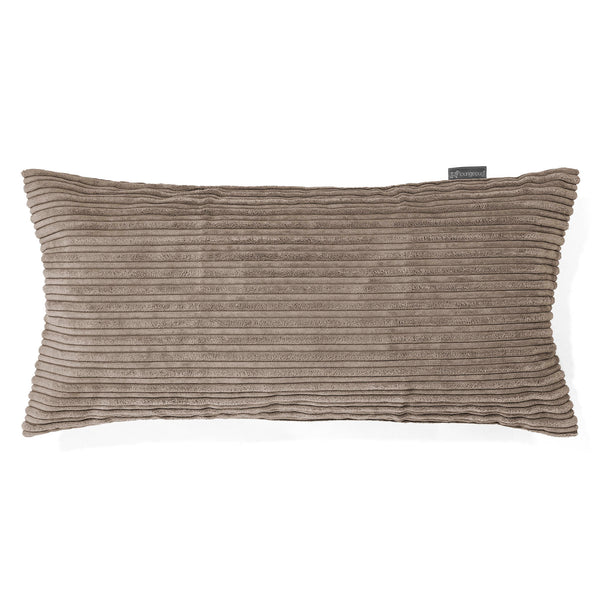 XL長方形枕クッション 40 x 70cm - クラシックコーデュロイダヴテールグレー 01