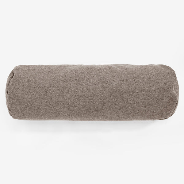 筒型ボルスタークッション 20 x 55cm - Interalliウールビスケット 01