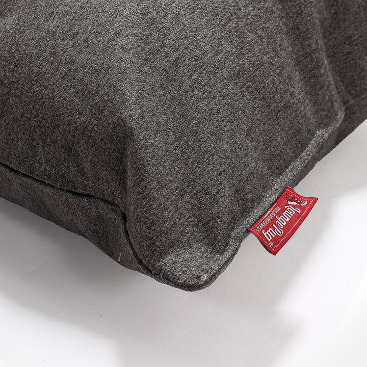 筒型ボルスタークッション 20 x 55cm - Interalliウールグレー 03