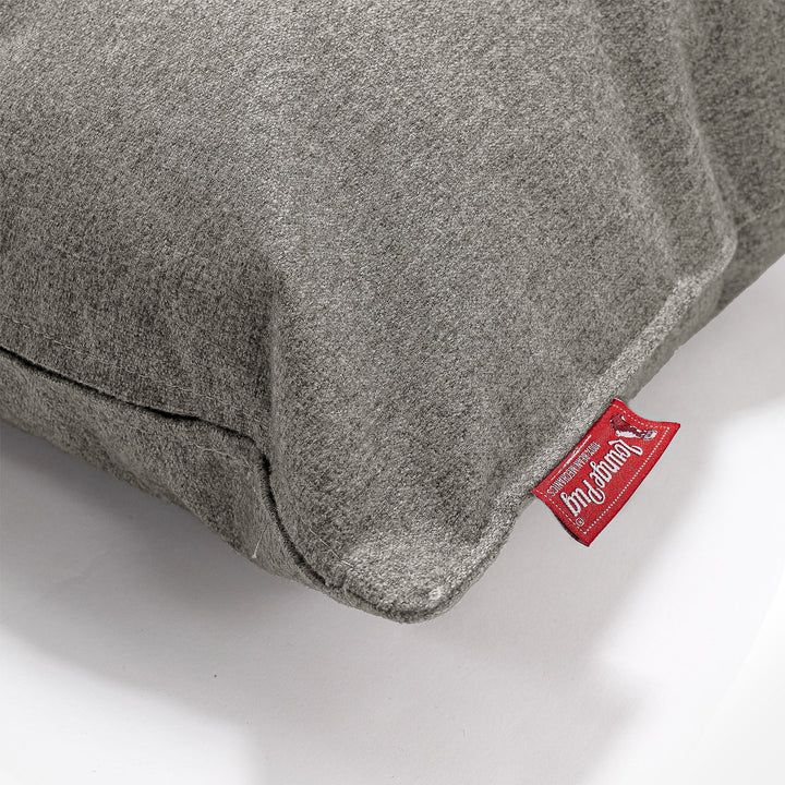 筒型ボルスタークッション 20 x 55cm - Interalliウールシルバー 03