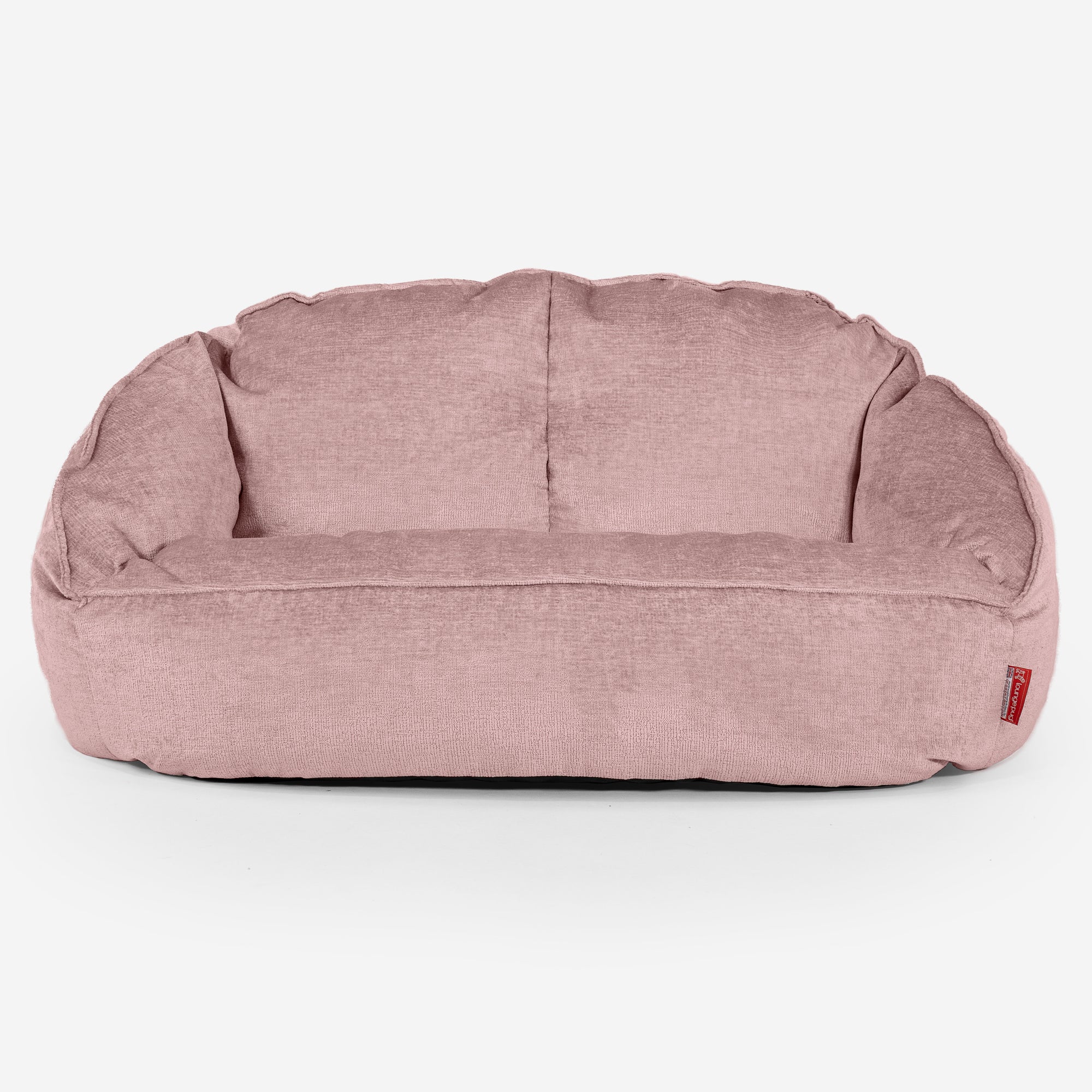 Lounge Pug Bubbleソファビーズクッション - ベルベットピンク– Lounge