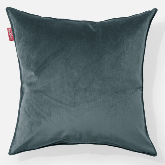 特大クッション 70 x 70cm - ベルベットティール 01