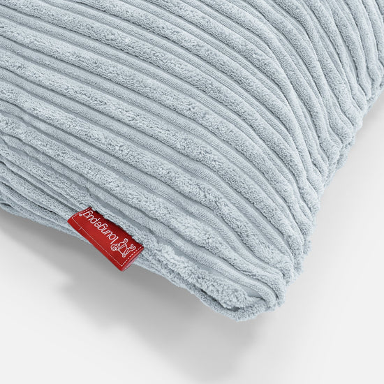 特大クッション 70 x 70cm - クラシックコーデュロイベビーブルー 03