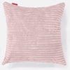 特大クッション 70 x 70cm - クラシックコーデュロイブラッシュピンク 01