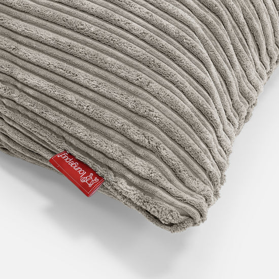 特大クッション 70 x 70cm - クラシックコーデュロイミンク 03