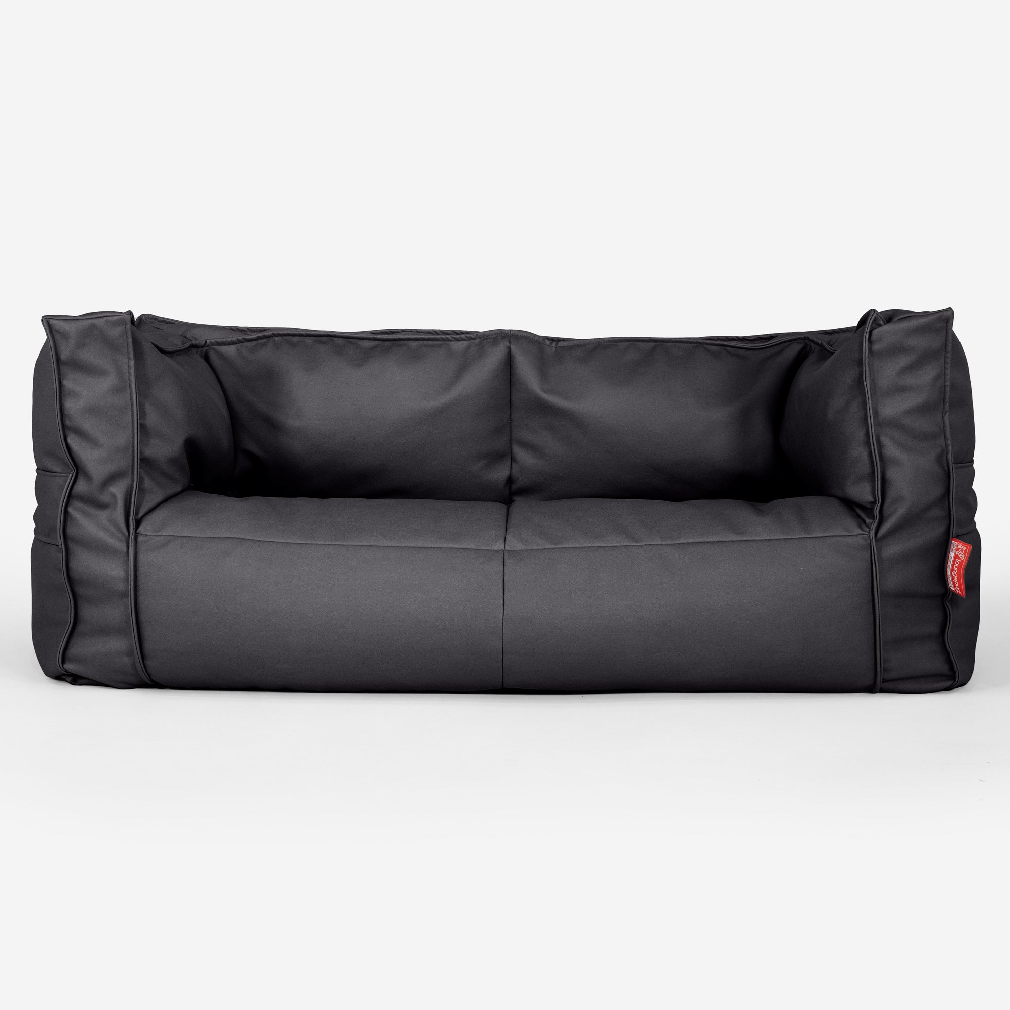 LoungePug 2人掛けアルバートビーズソファ-クラシックコーデュロイ